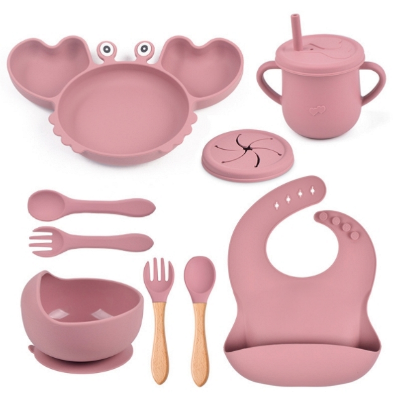 Plate Suction Toddler - Piring Makan Silikon Aman untuk Bayi