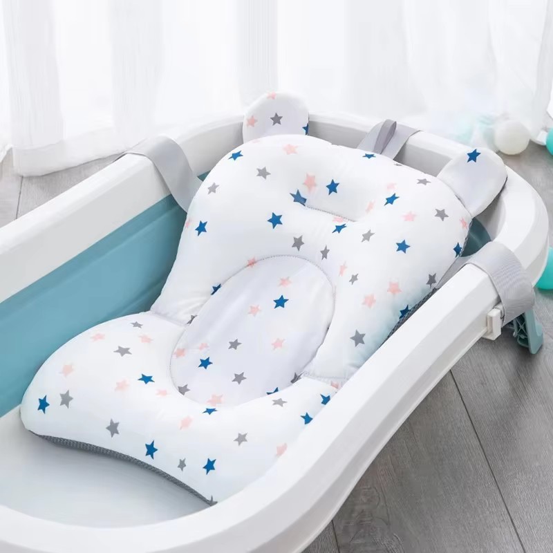 Baby Food Warmer Portable - Alas Duduk Mandi Bayi Anti-Selip, Bantal