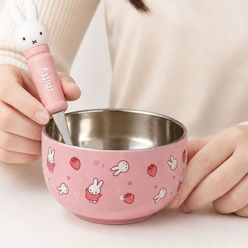 Baby Food In Japan - Mangkuk Makanan Bayi Anti Panas Berinsulasi