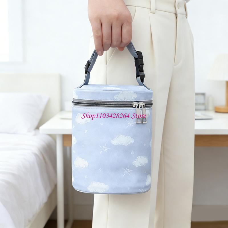 Baby Food Warmer Portable - Lengan Tempat Botol Terisolasi Cetak Kartun