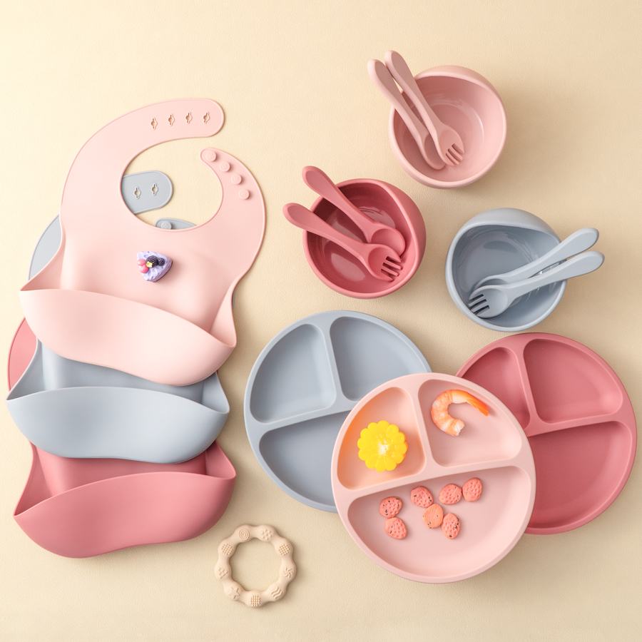 Baby Food Grater - 5 buah Set makanan silikon bayi