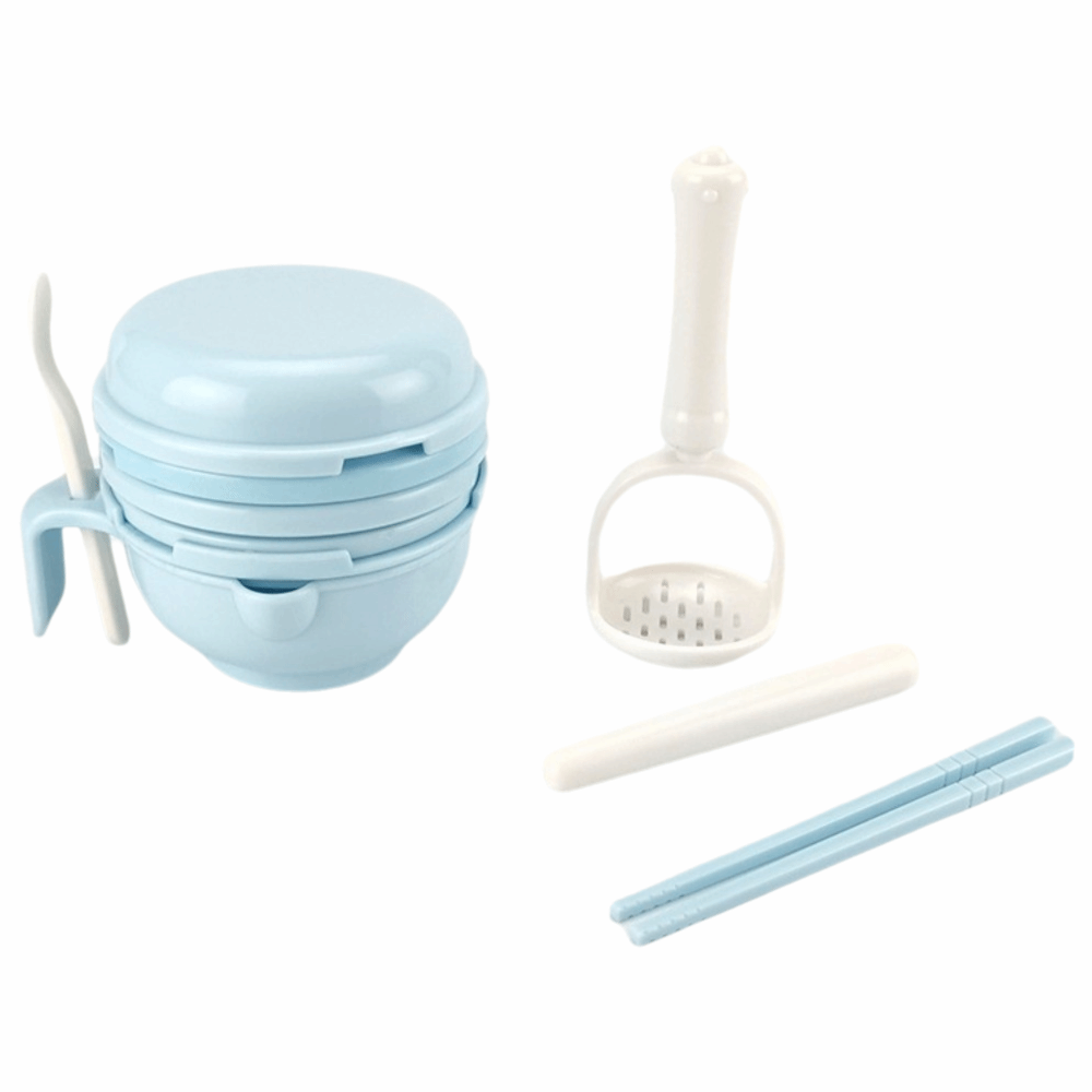 Baby Food Grater - Mangkuk Penggiling Makanan Bayi Warna Solid
