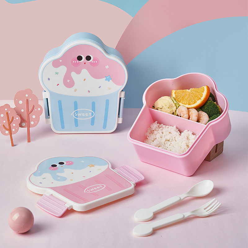 Baby Food Warmer Portable - Kotak makan siang Bento lucu, pemanas