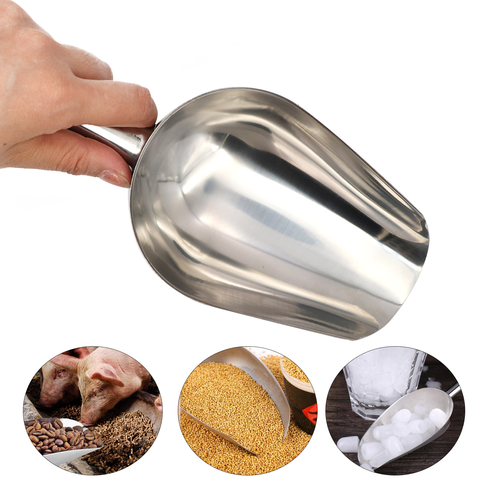 Self Feed Spoon - Sekop Makanan Peliharaan Sekop Makanan Anjing
