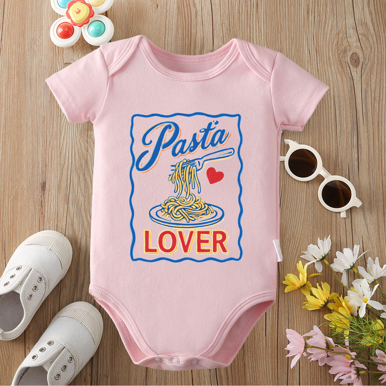 Baby Food Intake - Baju Terusan Katun 100% Motif Makanan