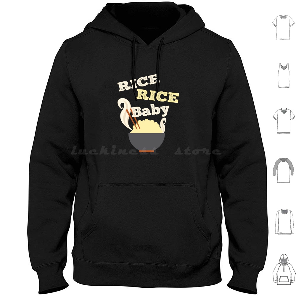 Baby Food Korea - Rice Rice Baby Hoodie Katun Lengan