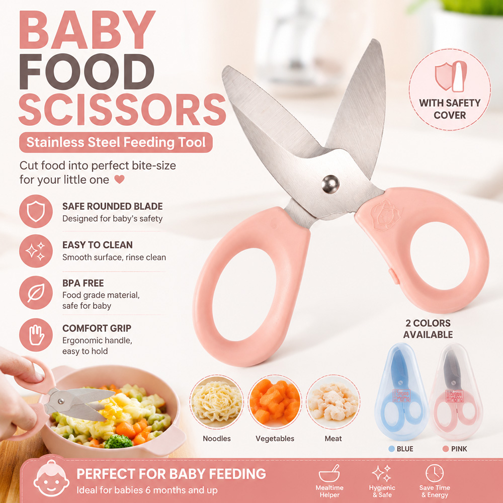 Baby Food For 1 Year Old - Gunting Makanan Bayi Gunting Makan Bayi