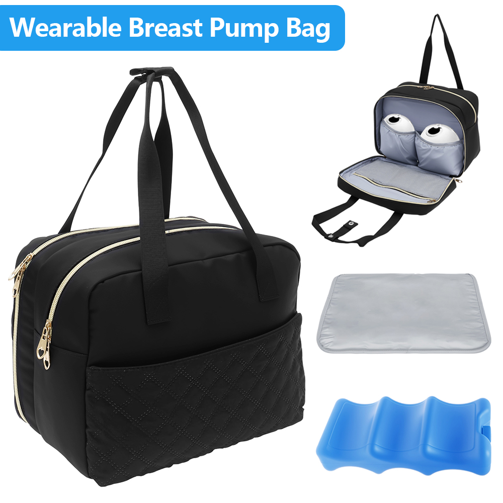 Baby Food Warmer Portable - Tas Pompa ASI Portabel dengan Kompartemen