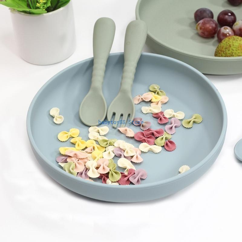 Plate Suction Toddler - Y4UD Baby Balita Piring Suction Tetap