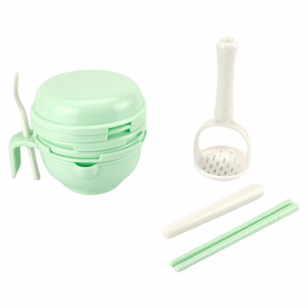 Baby Food Grater - Mangkuk Penggiling Makanan Bayi Warna Solid