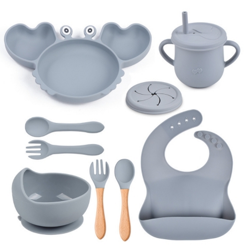Piring Makan Silikon Aman untu - Plate Suction Toddler ulasan dan harga
