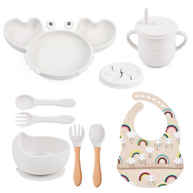 Piring Makan Silikon Aman untu - Plate Suction Toddler ulasan dan harga