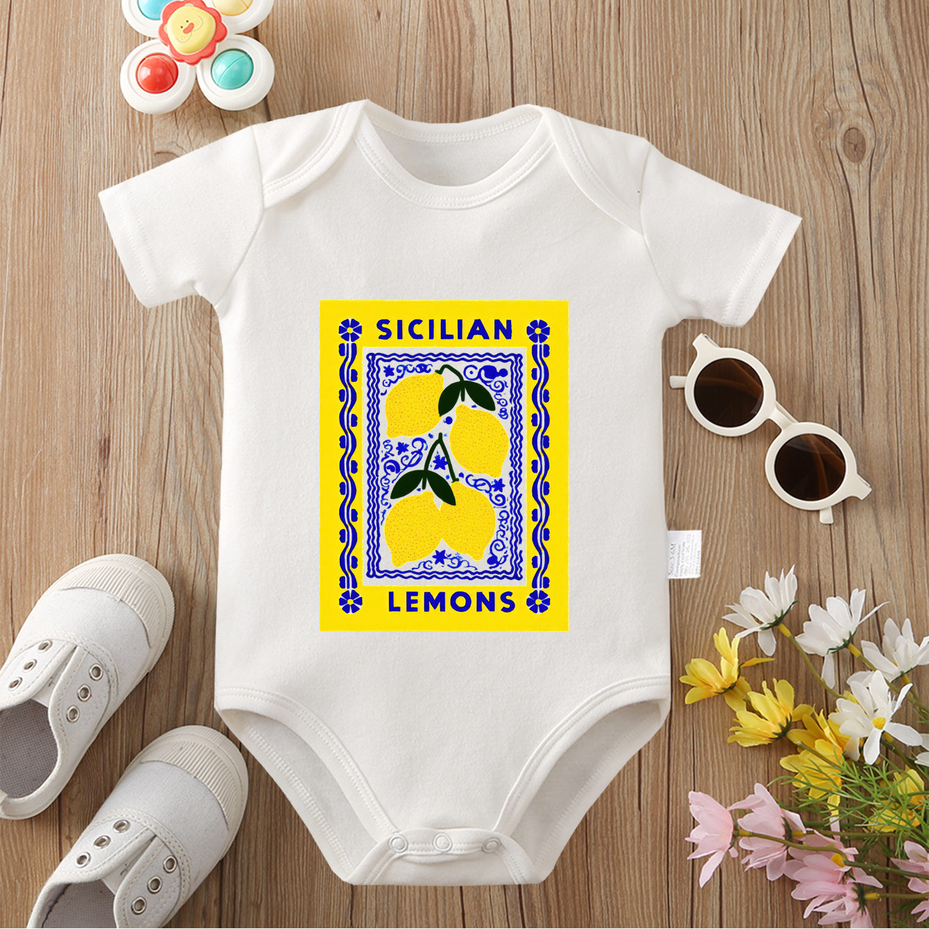 Baju Terusan Katun 100% Motif  - Baby Food Intake ulasan dan harga