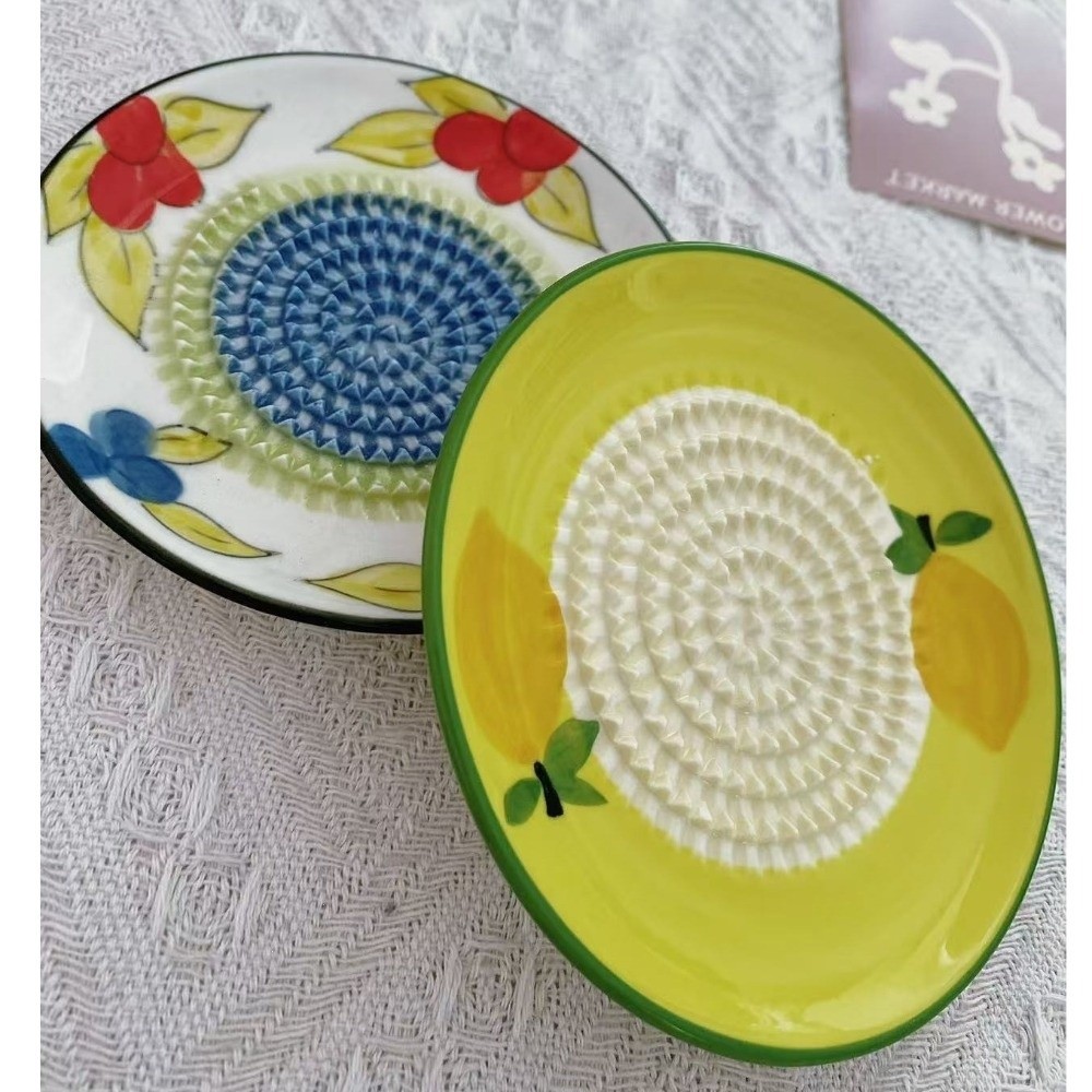 Piring Keramik Bulat Parutan J - Baby Food Grater ulasan dan harga