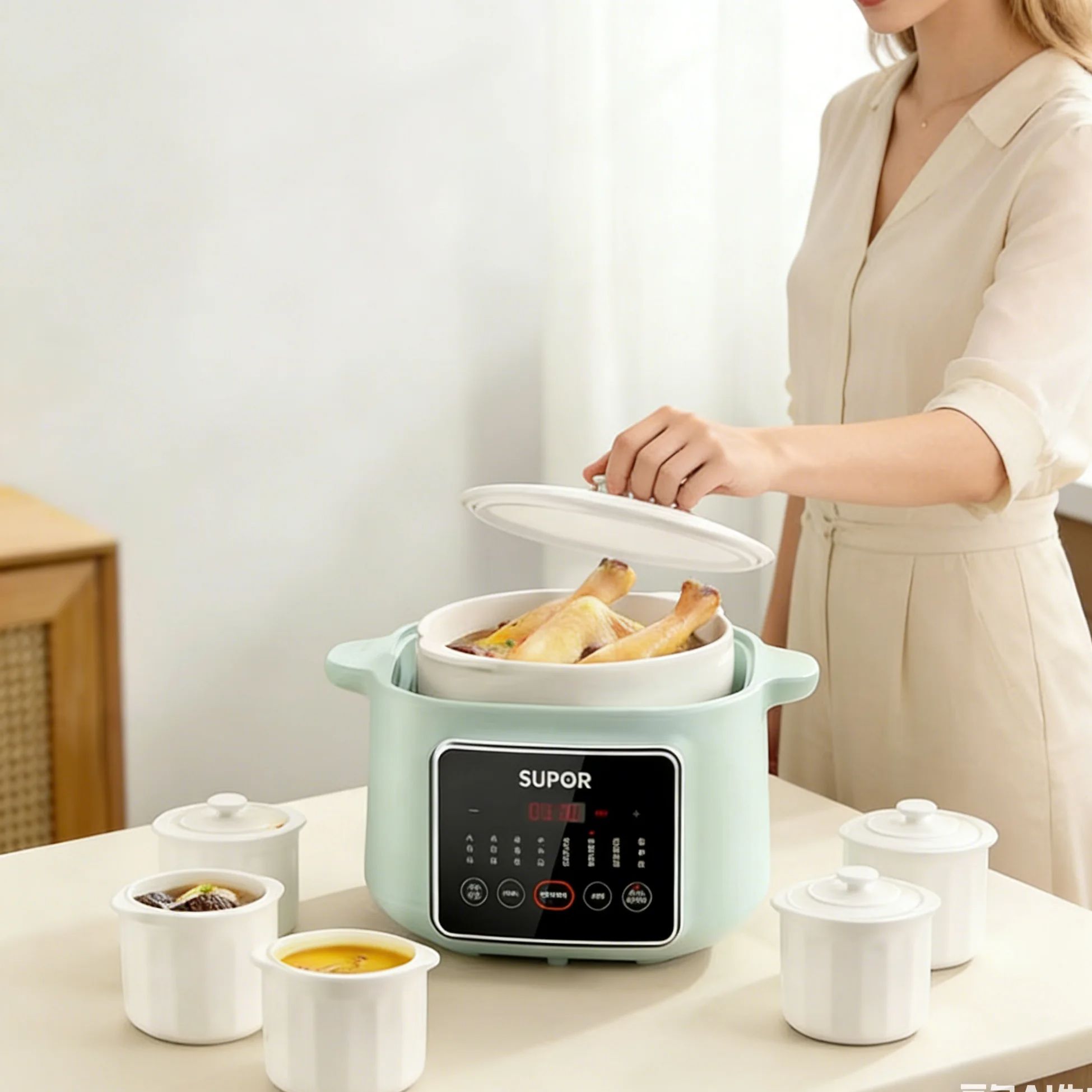 SUPOR Panci Masak Lambat Multi - Baby Kitchen Food ulasan dan harga