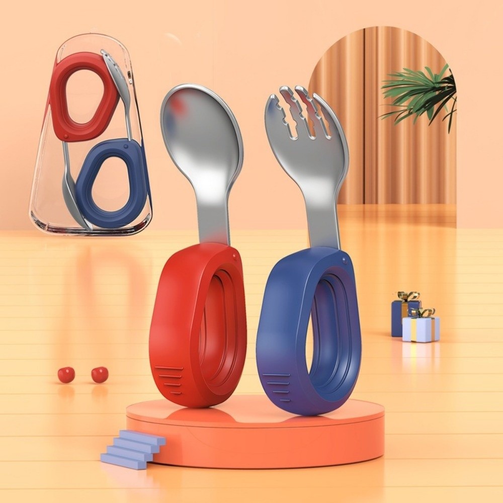 Set Sendok Silikon Bayi dengan - Self Feed Spoon ulasan dan harga