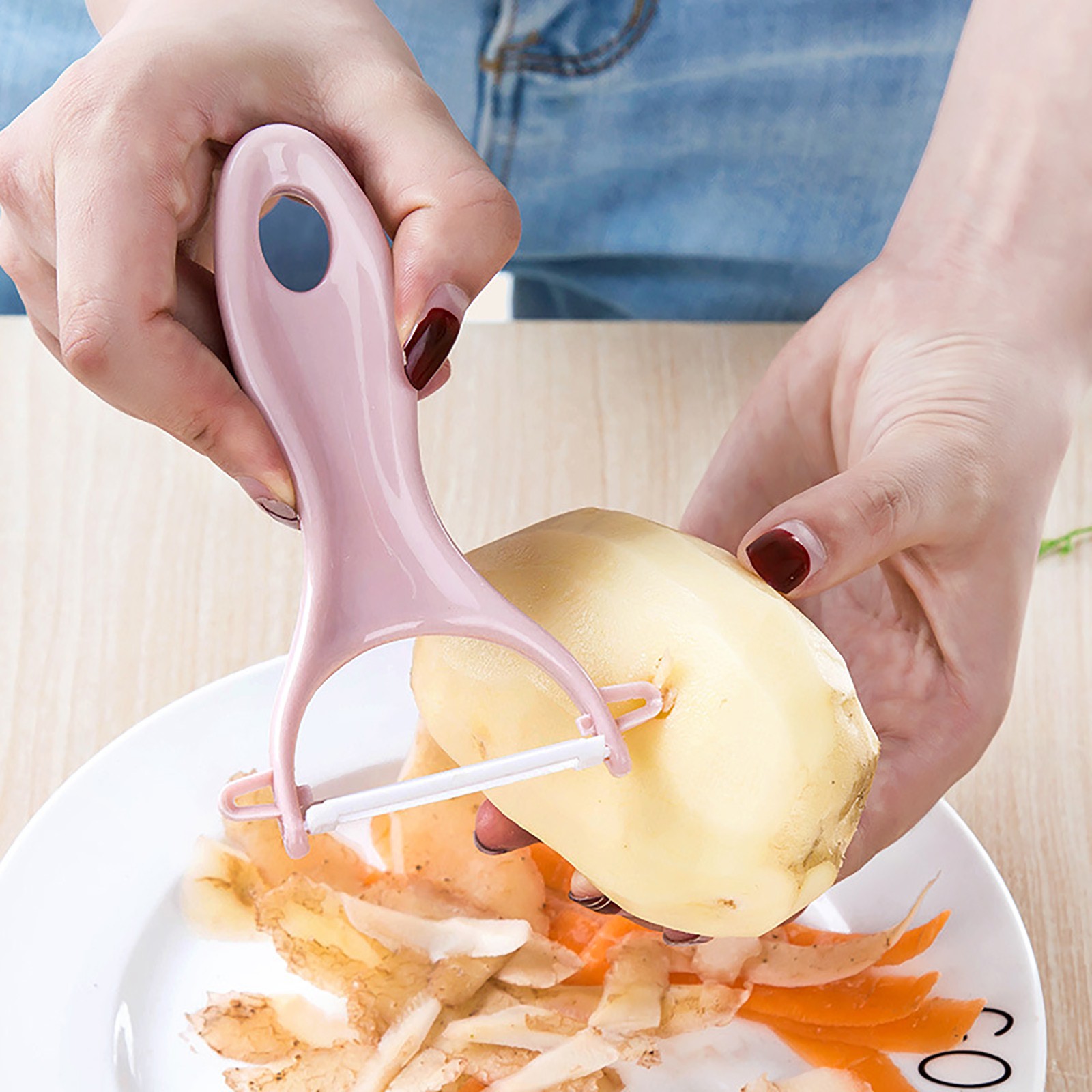 Keramik Kreatif Pengupas Prakt - Baby Food Grater ulasan dan harga