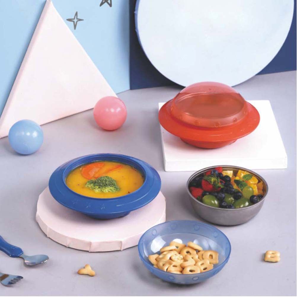 1 Buah Mangkuk Terisolasi Baja - Baby Kitchen Food ulasan dan harga