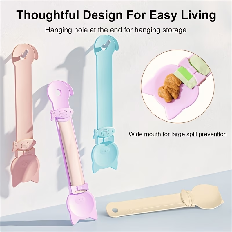 Sendok Dispenser Makanan Kucin - Self Feed Spoon ulasan dan harga