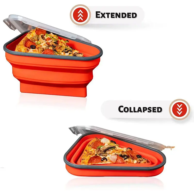 Kotak Pizza Lipat Silikon Kela - Baby Food Intake ulasan dan harga