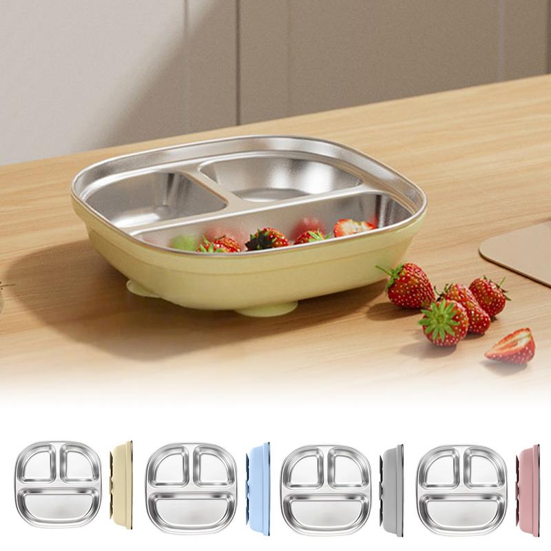 Piring Terbagi untuk Anak-anak - Plate Suction Toddler ulasan dan harga