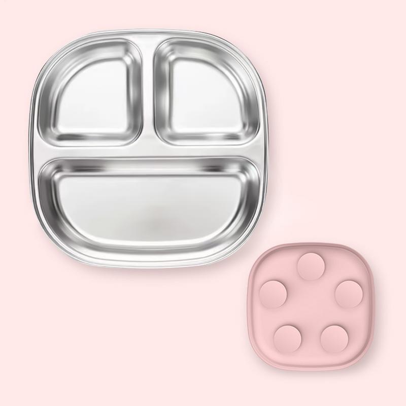 Piring Terbagi untuk Anak-anak - Plate Suction Toddler ulasan dan harga