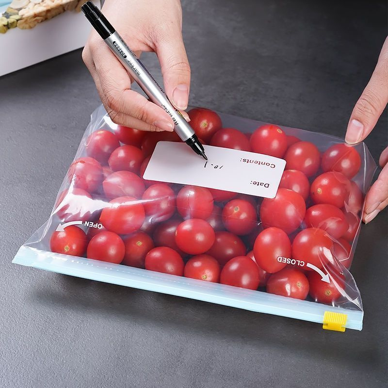 100Pcs Kantong Penyimpanan Mak - Food Pouch Reusable ulasan dan harga