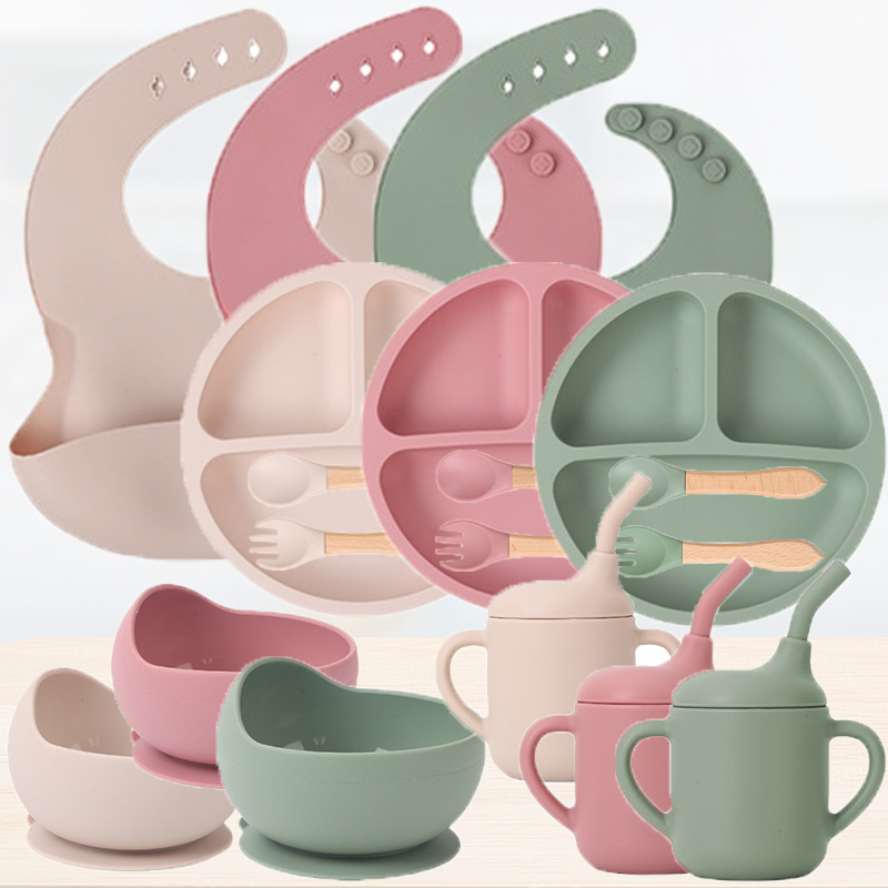 Set peralatan makan silikon an - Baby Food For 1 Year Old ulasan dan harga