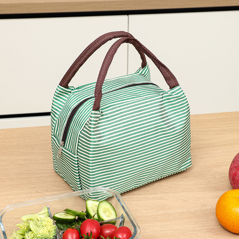 Tas Makan Siang Bergaris Anti  - Food Pouch Reusable ulasan dan harga
