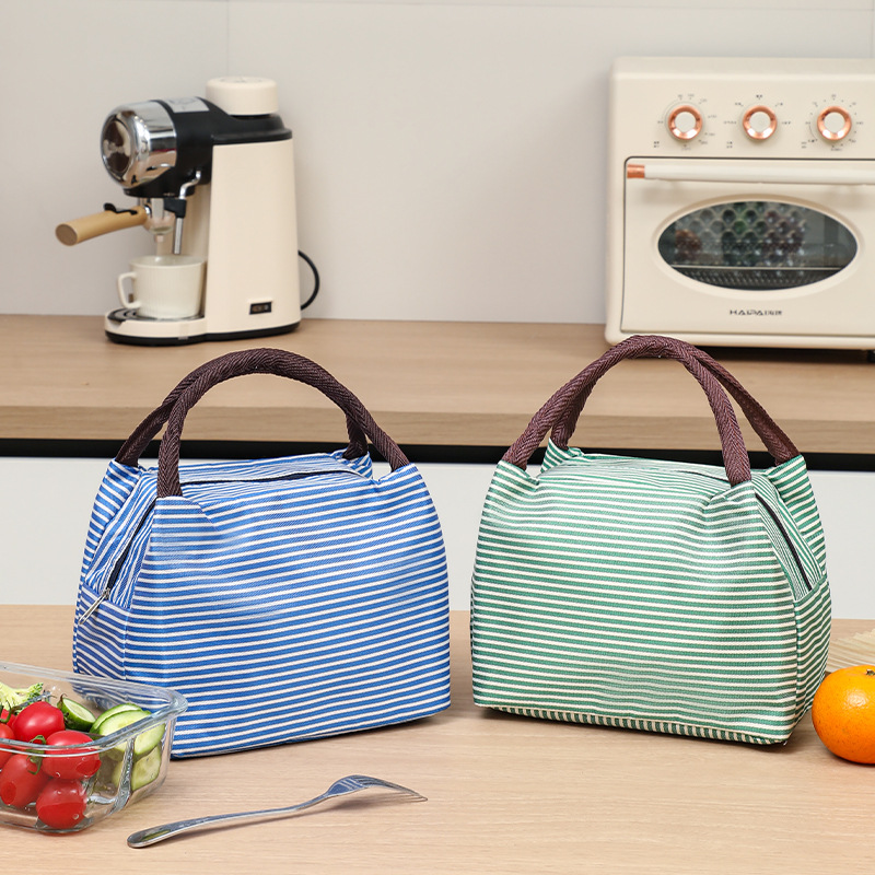 Tas Makan Siang Bergaris Anti  - Food Pouch Reusable ulasan dan harga