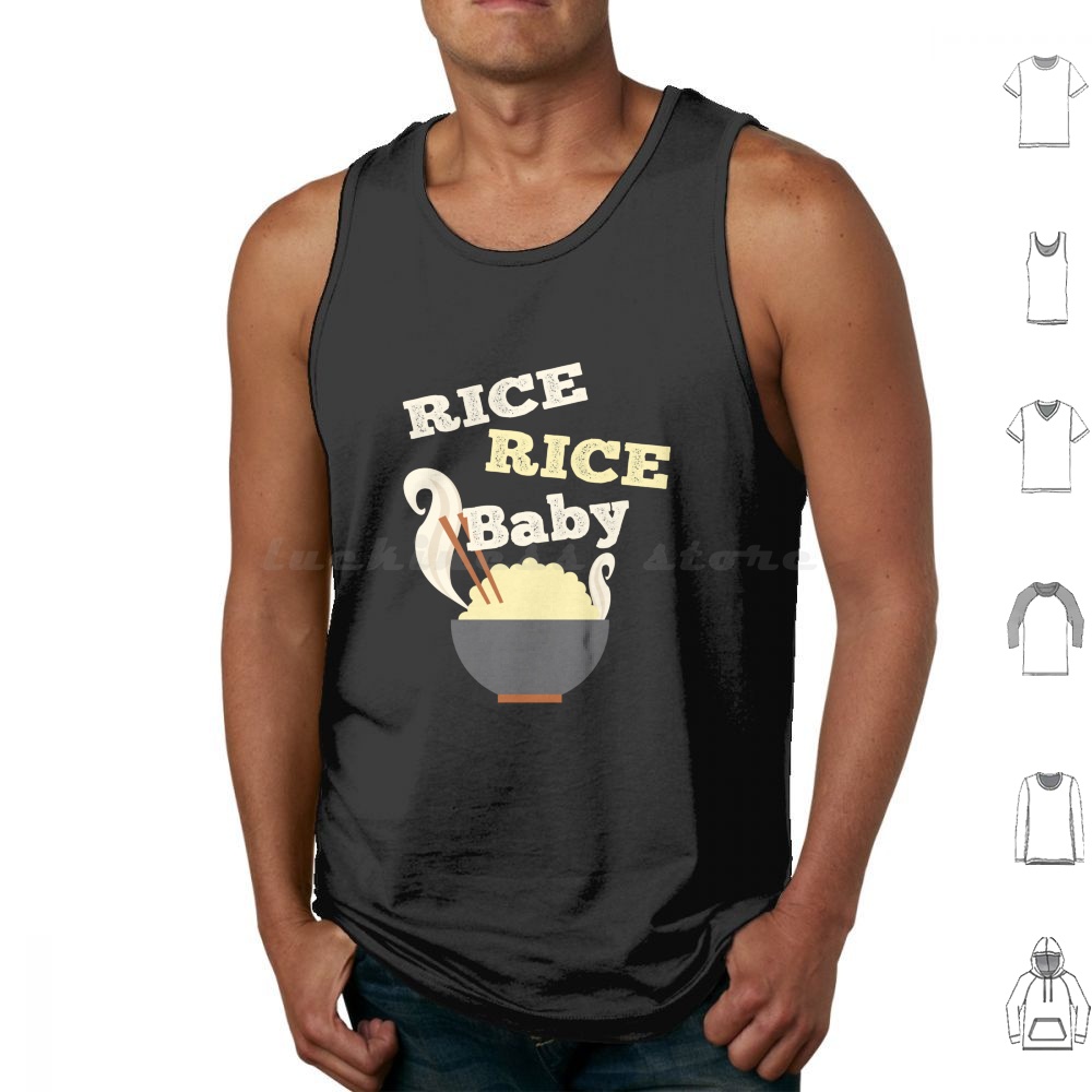 Rice Rice Baby Tank Top Print  - Baby Food Korea ulasan dan harga
