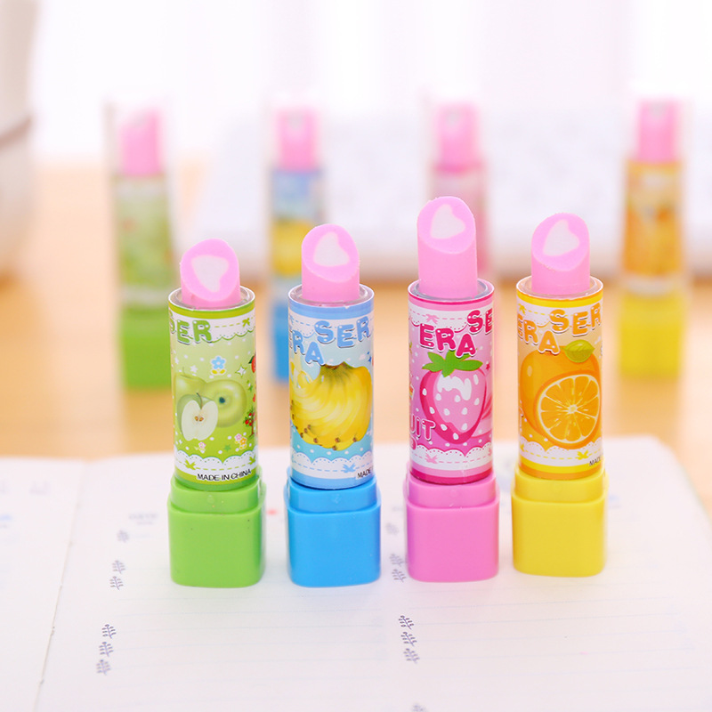 10 buah lipstik buah kartun be - Baby Food Fruits ulasan dan harga
