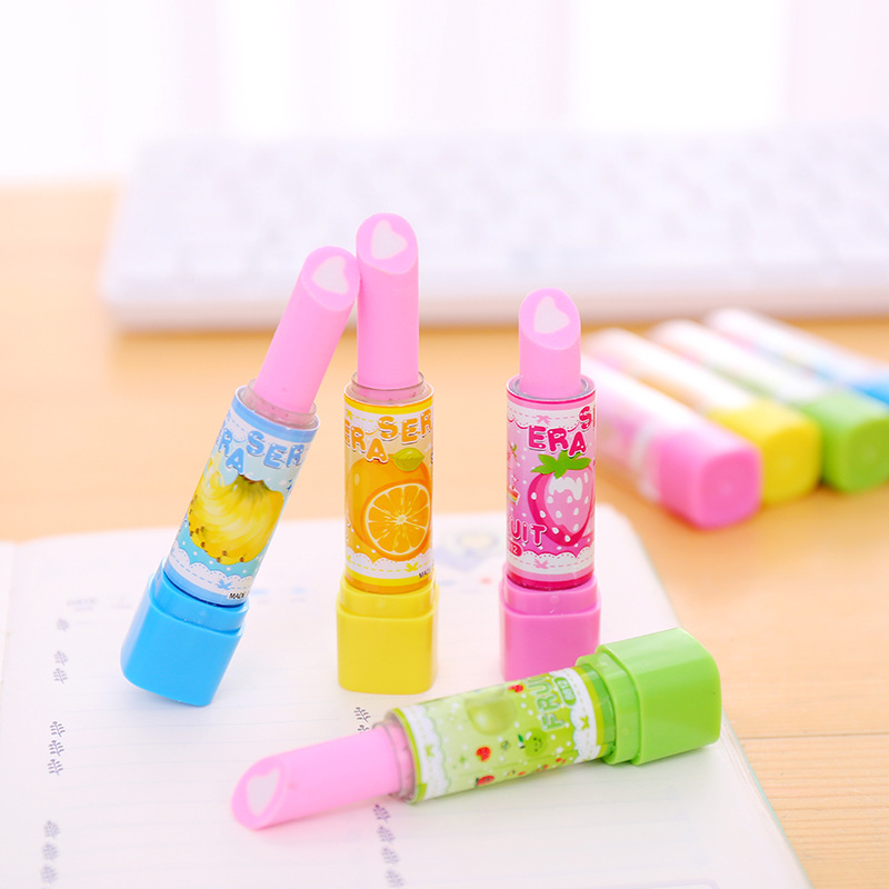 10 buah lipstik buah kartun be - Baby Food Fruits ulasan dan harga