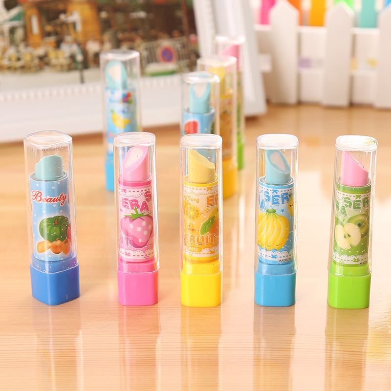 10 buah lipstik buah kartun be - Baby Food Fruits ulasan dan harga