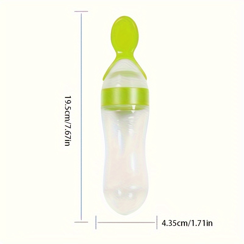 Botol Silikon untuk Memberi Ma - Self Feed Spoon ulasan dan harga