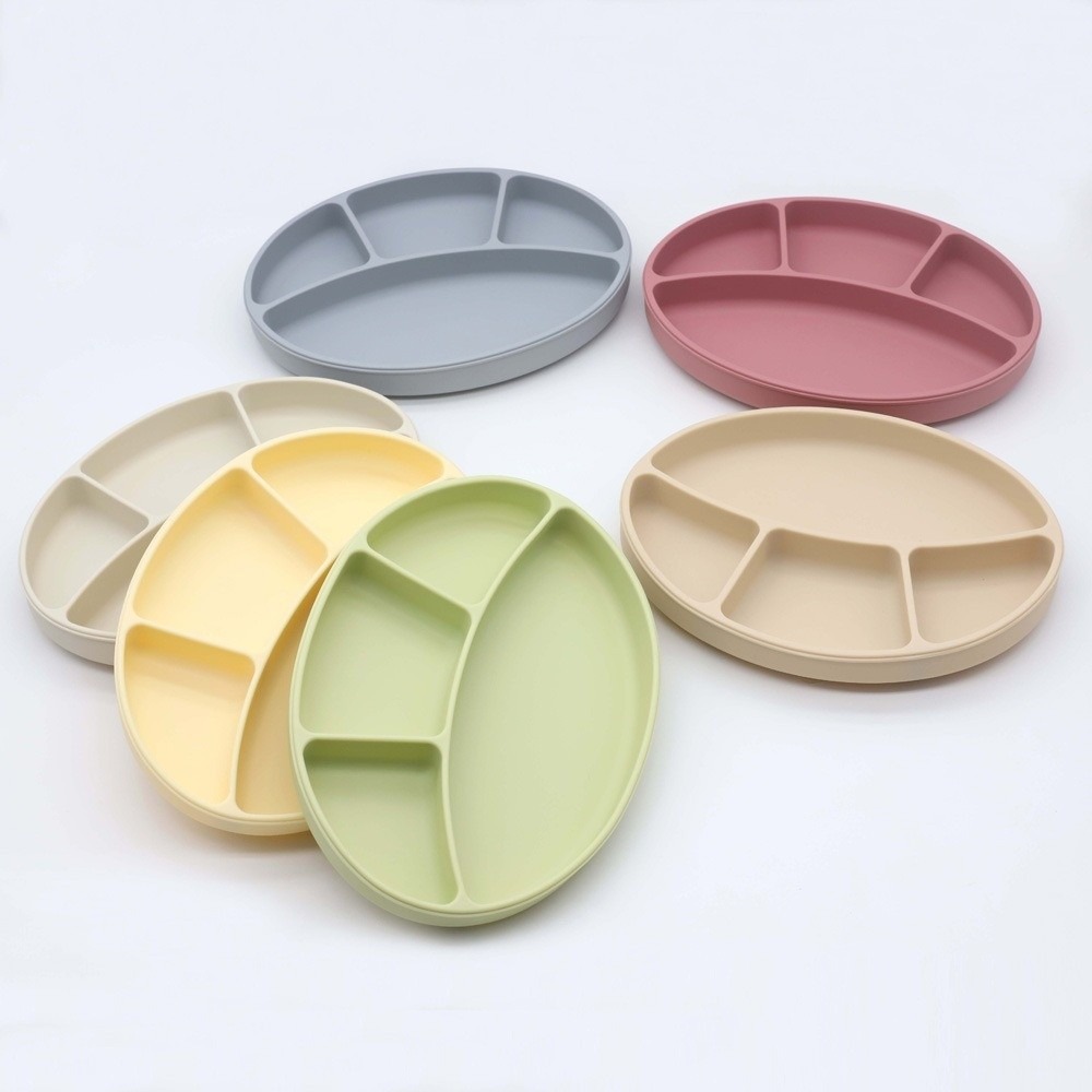 Piring Makan Bayi Anti Selip S - Plate Suction Toddler ulasan dan harga