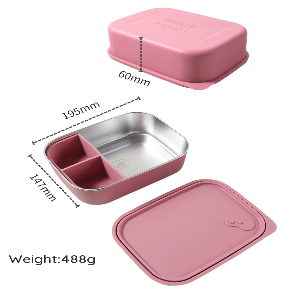 1200ml 1pc Kotak Makan Siang A - Baby Food Grater ulasan dan harga