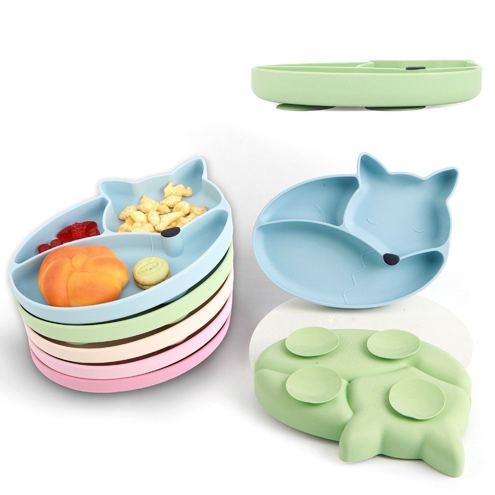 Piring Hisap Silikon Premium A - Plate Suction Toddler ulasan dan harga