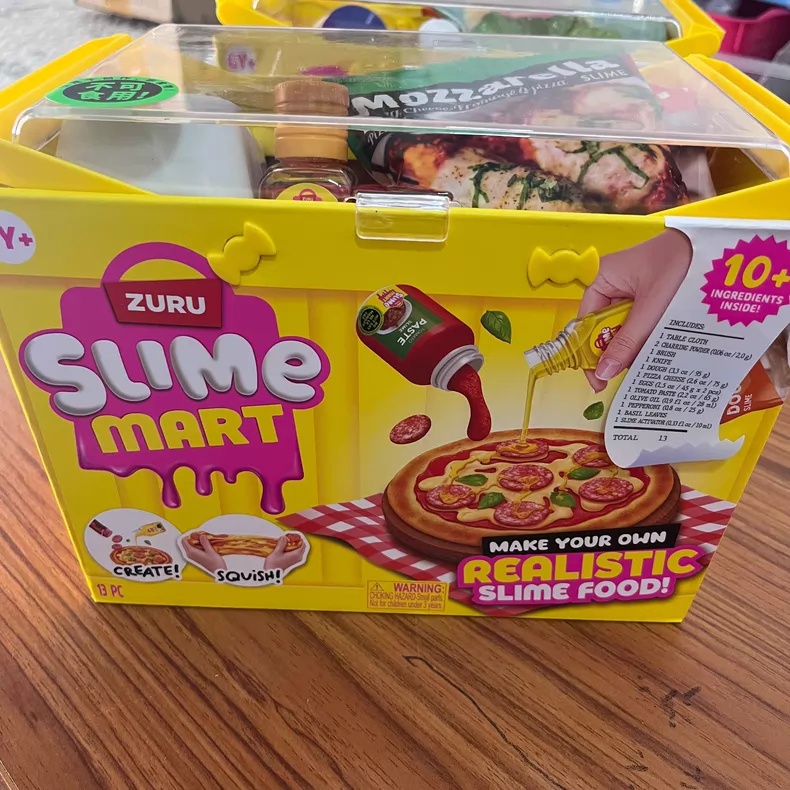 ZURU Slime Mart Seri Pizza Ham - Baby Kitchen Food ulasan dan harga