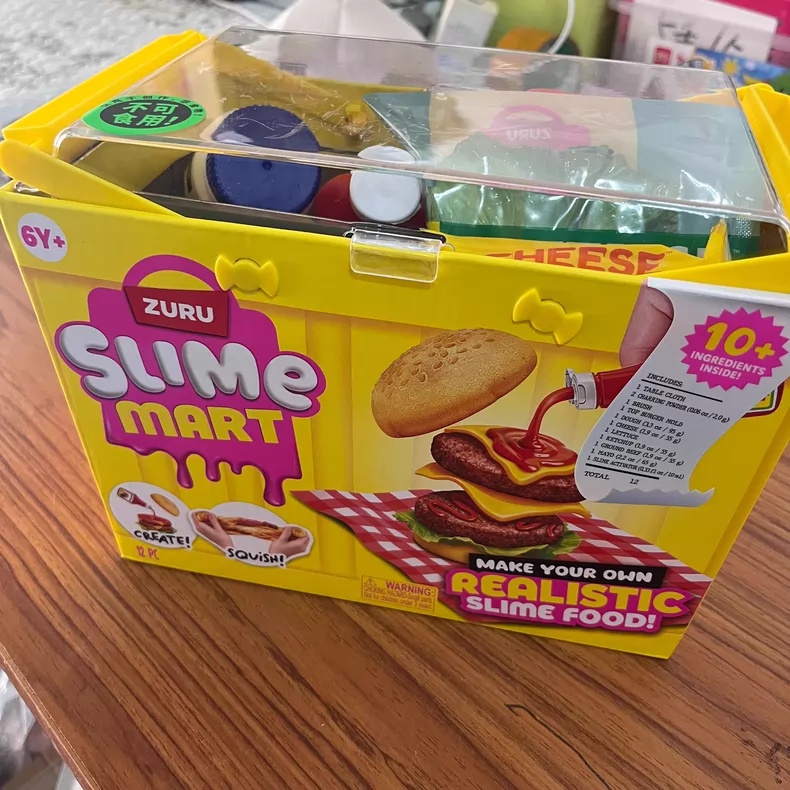 ZURU Slime Mart Seri Pizza Ham - Baby Kitchen Food ulasan dan harga