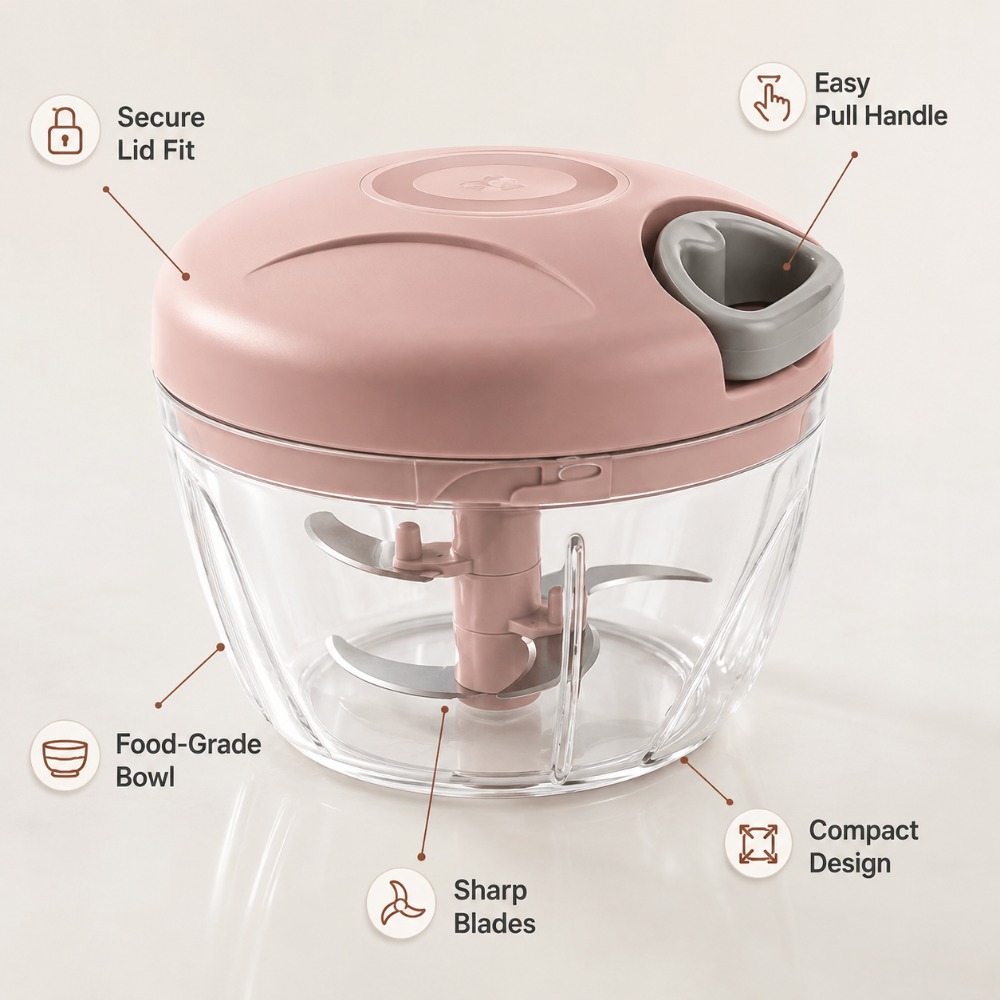 Penggiling Bawang Putih Manual - Baby Kitchen Food ulasan dan harga