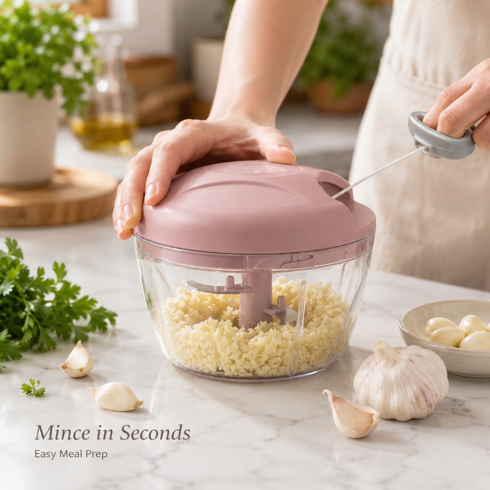 Penggiling Bawang Putih Manual - Baby Kitchen Food ulasan dan harga