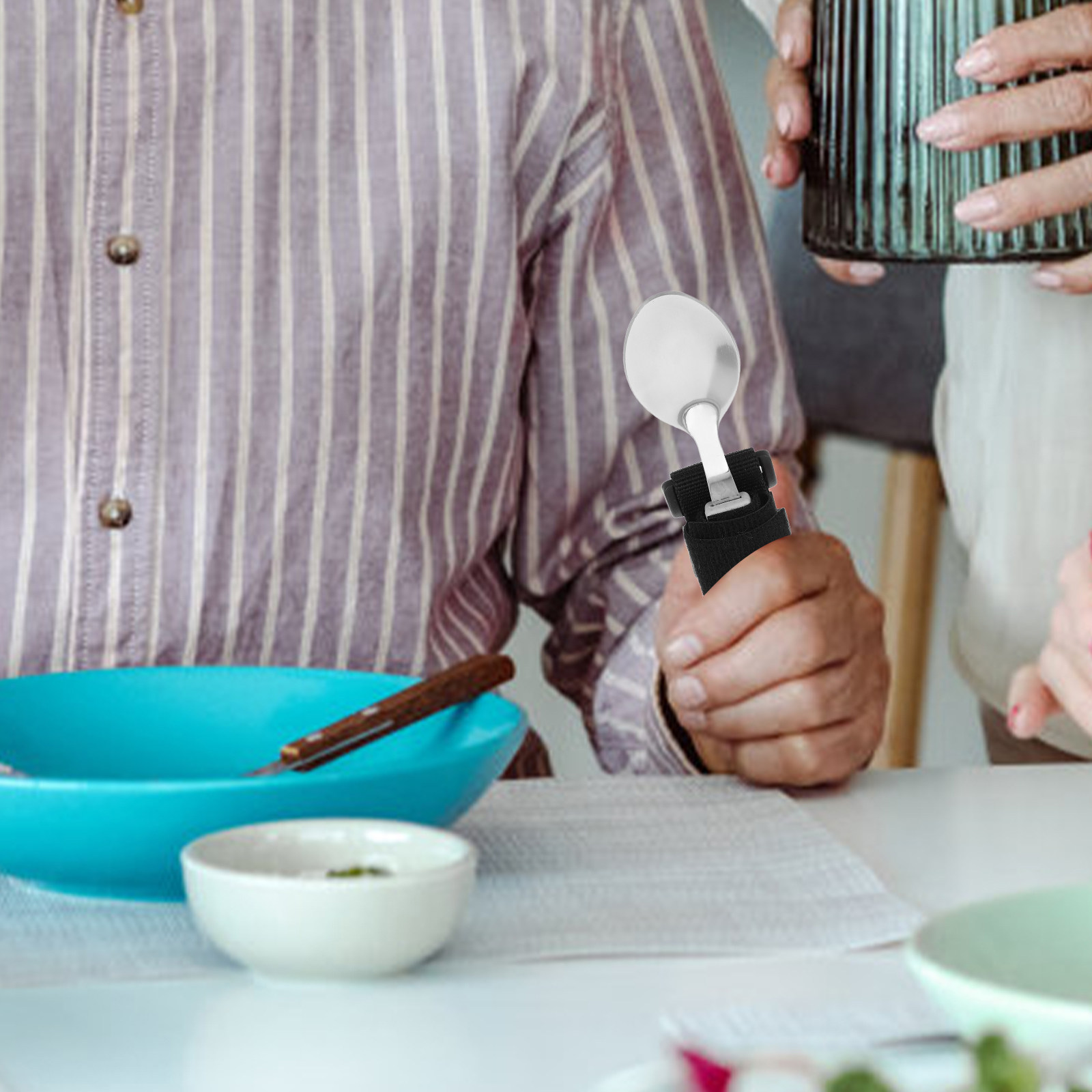 Sendok Stainless Steel Adaptif - Self Feed Spoon ulasan dan harga