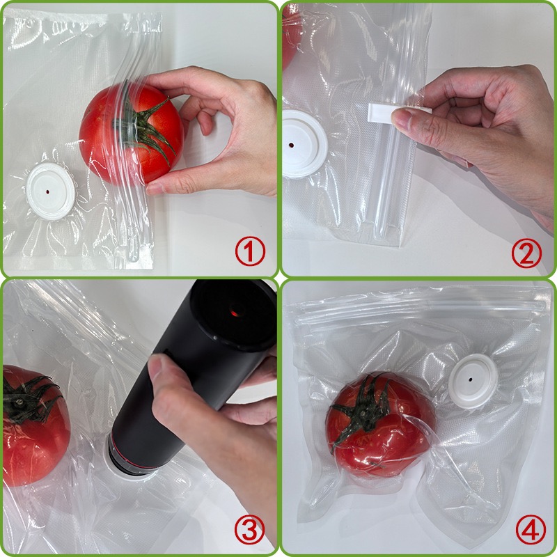 Kantong Penyimpanan Vakum Udar - Food Pouch Reusable ulasan dan harga