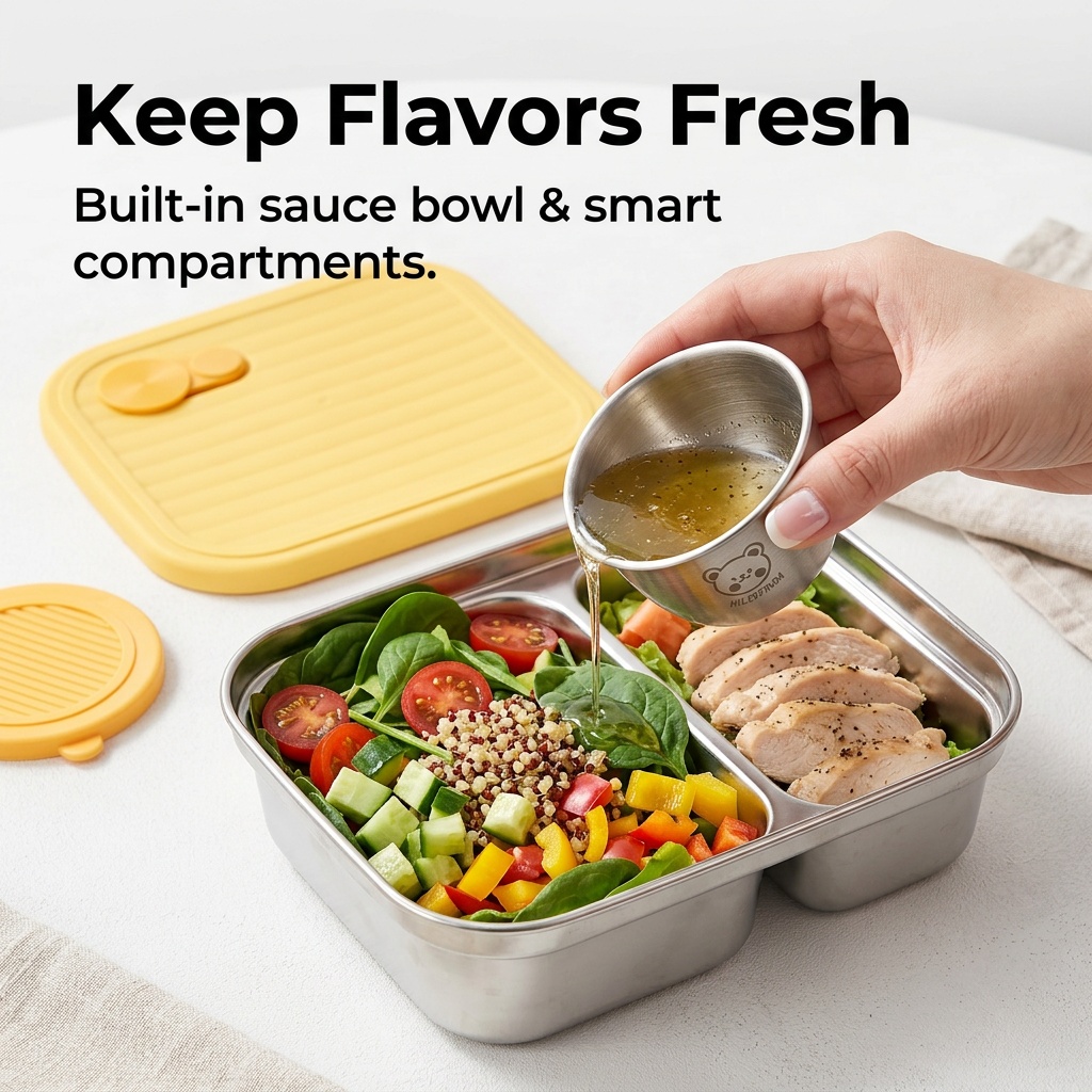 Wadah Makan Siang Stainless St - Baby Food Fruits ulasan dan harga