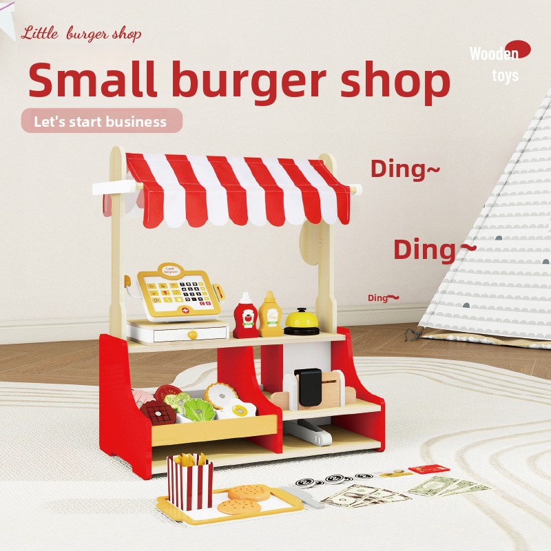 Mainan Anak-anak Puzzle Kayu S - Baby Food Restaurant ulasan dan harga