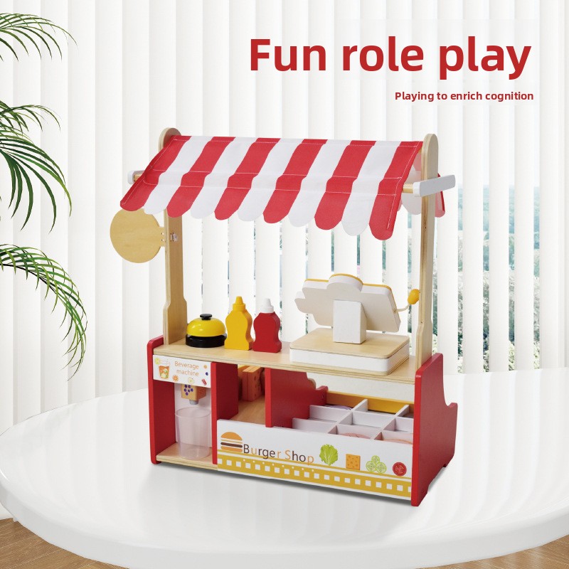 Mainan Anak-anak Puzzle Kayu S - Baby Food Restaurant ulasan dan harga