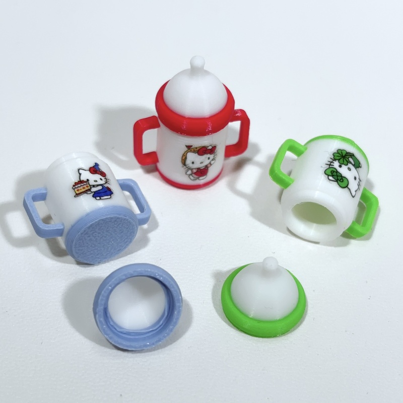 Botol Bayi Miniatur Simulasi 2 - Baby Food For 1 Year Old ulasan dan harga